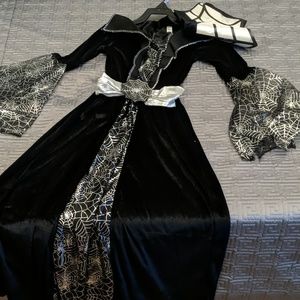 Spider queen girl costume